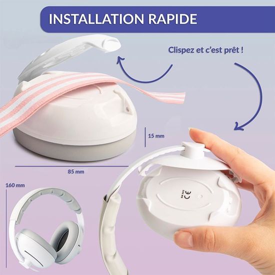 ZIPZ Cache-oreilles Pour Bébés Et Tout-petits - Design Innovant Changez De Couleur Avec Des Coques Magnetiques Casque De Protection Auditive 0 A 4 Ans Voitures Et Camions ZIPZ Cache-oreilles Pour Bébés Et Tout-petits - Design Innovant Changez De Couleur Avec Des Coques Magnetiques Casque De Protection Auditive 0 A 4 Ans Voitures Et Camions