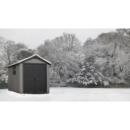 Keter Abri De Jardin 6 66m En Resine Brossium 759 Gris Achat Vente Abri Jardin Chalet Abri De Jardin 6 6m Cdiscount