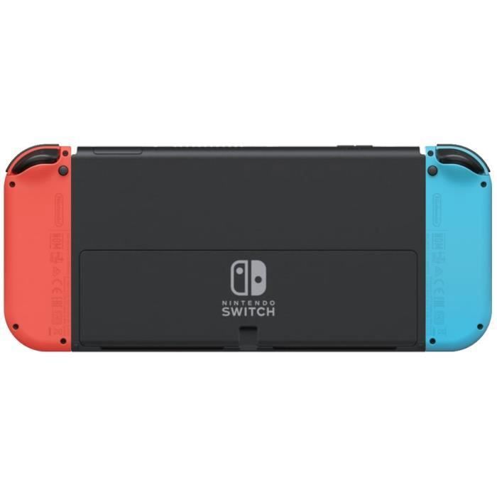 Console Nintendo Switch - Modèle OLED • Bleu Néon & Rouge Néon