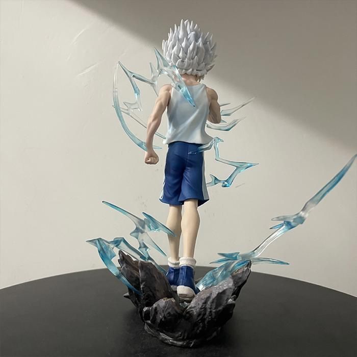 YLEAFUN Figurine Killua Zaoldyeck 23 Cm - Statue Anime Hunter X Hunter PVC Collection