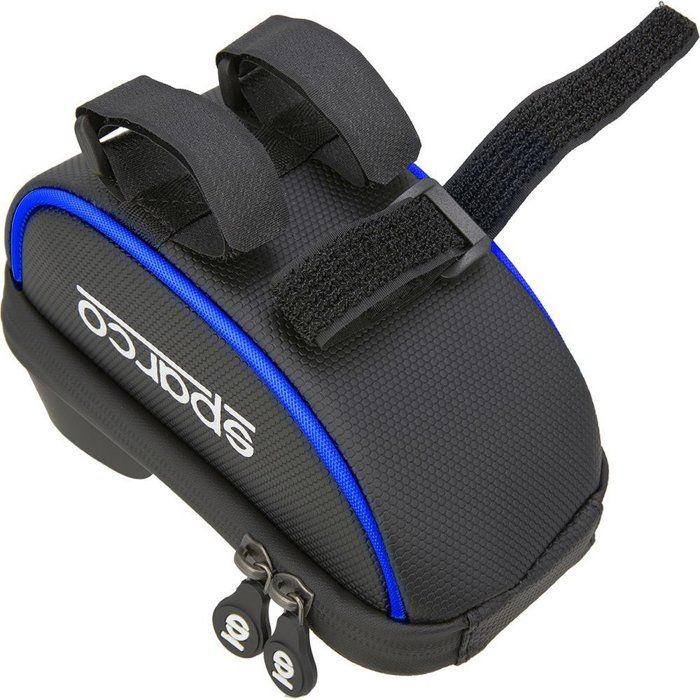 Sacoche Vélo SPARCO 2L – Jaune, Matériau Composite, Imperméable Et Résistant à L'abrasion, 24x8,5x10 Cm