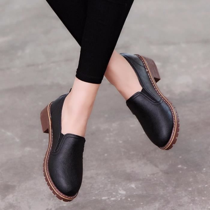 Chaussure bout online rond
