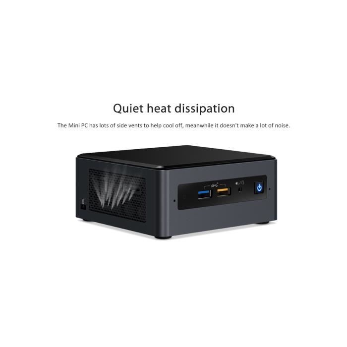 Mini PC Windows 10 4k-Intel NUC8i7BEH Core i73