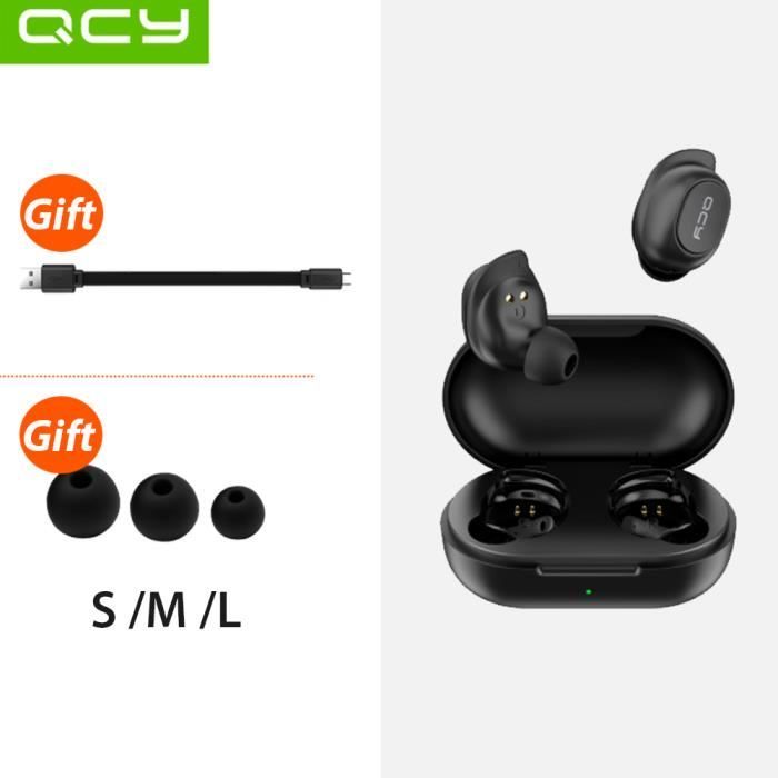 QCY T9 TWS couteurs Bluetooth anti transpiration st r o BT5.0