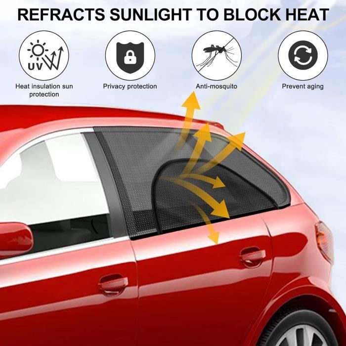 Lot de 2 pare-soleil de voiture pour bébé enfant avec anti les rayons
