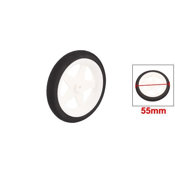 Lot De 6 Roues Éponge Pour Avion RC – 25 Mm, Trou D'Axe 2 Mm, Léger 12 G – Idéal Pour Modèles Électriques