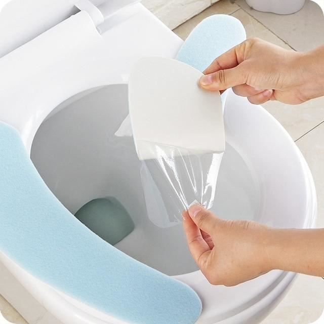 ABATTANT WC Purple Coussin de siege de toilette en fibre artificielle 4 couleurs doux et confortable en pate lavable pour sall Cdiscount Bricolage