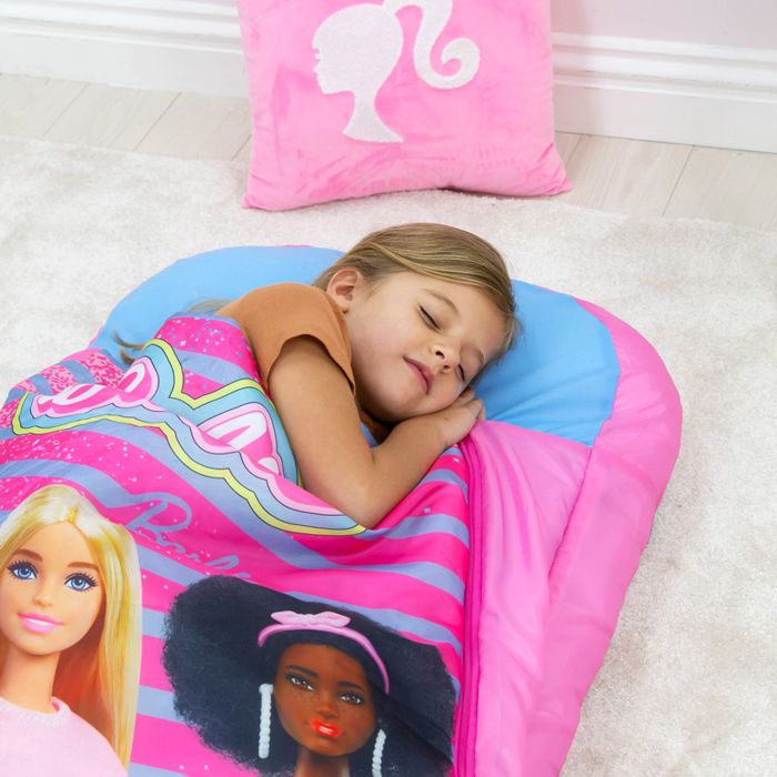 Matelas gonflable enfant Readybed Barbie 3-6 ans Cdiscount Maison