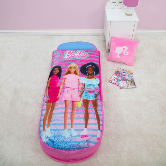Matelas gonflable enfant Readybed Barbie 3-6 ans Cdiscount Maison