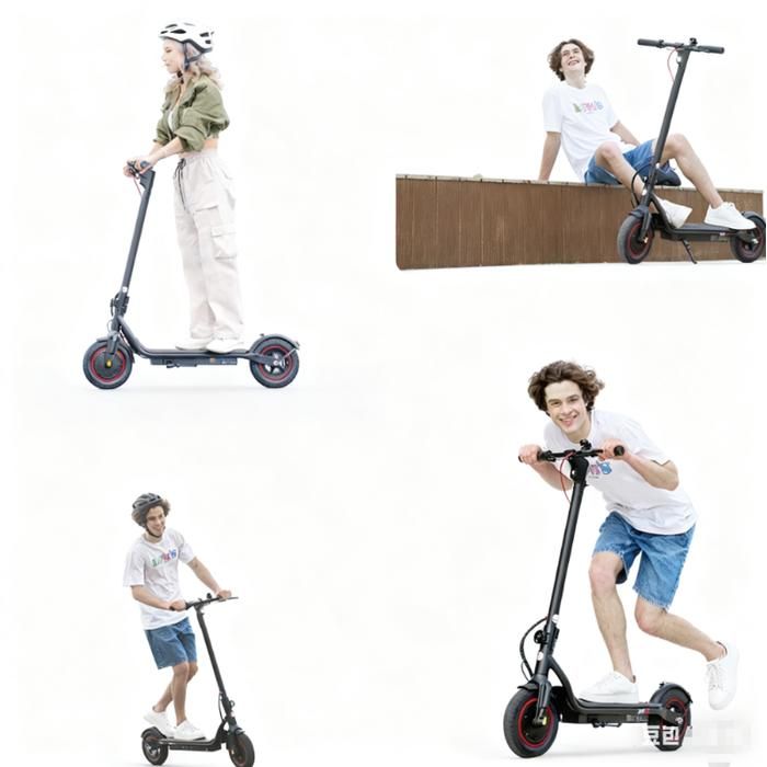 Trottinette électrique Adulte Pliable - Autonomie 25-35 Km - Batterie 10,4 Ah - Pneus Pleins 8,5 Pouces - Connectée En Bluetooth - 11