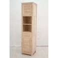 Contemporain Colonne 2 Portes 1 Tiroir Batave Finition Bois Brut Hevea Bois Brut Achat Vente Table D Appoint Contemporain Colonne 2 Cdiscount