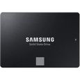DISQUE DUR SSD Samsung SSD 870 EVO, 1 To, Facteur de forme 2.5 pouces, Intelligent Turbo Write, Logiciel Magician 6, Noir13-0