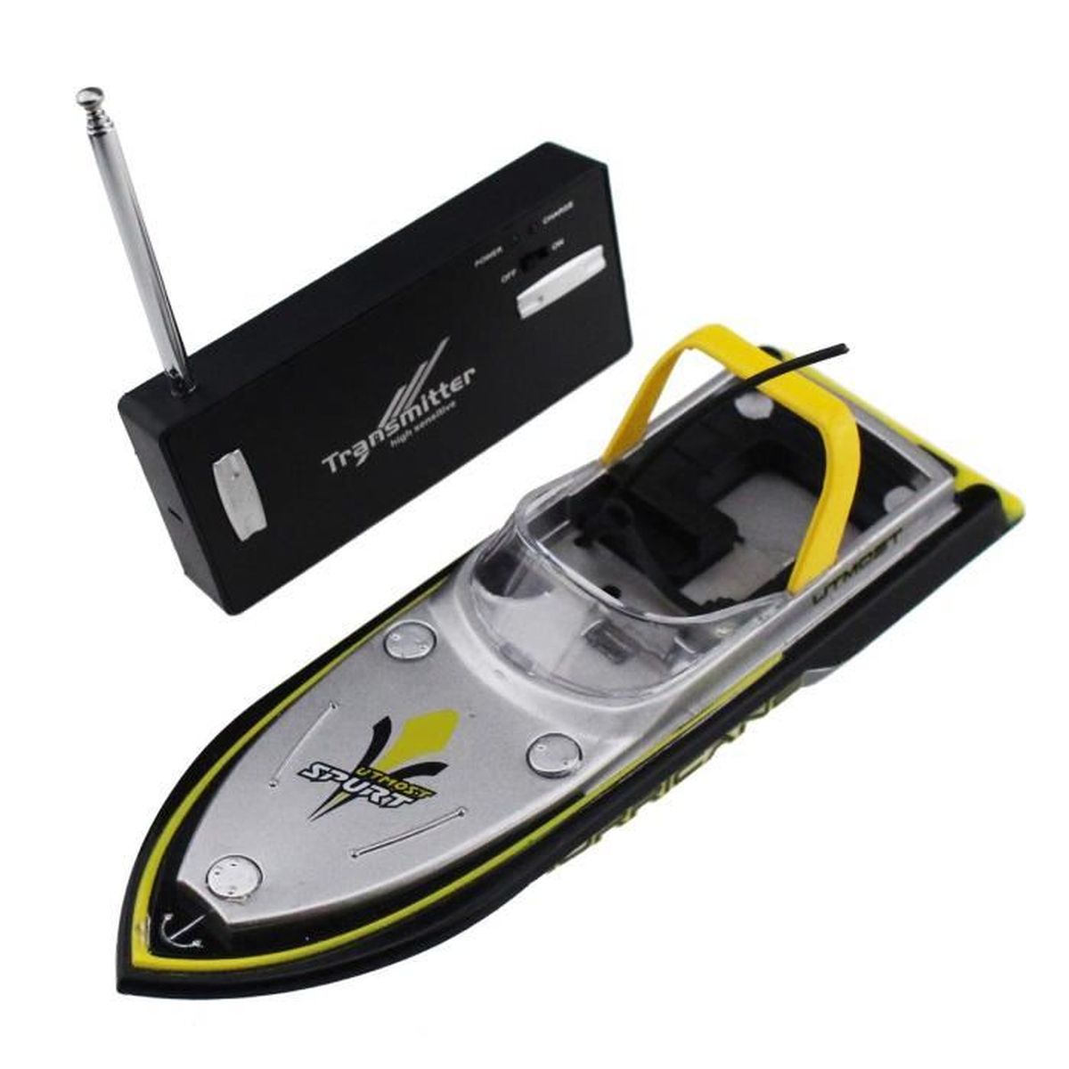 mini bateau radiocommandé
