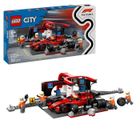 LEGO City 60443 Arrêt au stand de F1 avec voiture Ferrari - Jouet pour garçon dès 6 ans