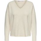 ONLY LICENCE ONLY Pull en Maille Blanc Femme