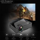 Vococal® Vidéoprojecteur LED LCD 1200 Lumen Portable VGA USB SD HDMI Retroprojecteur 800x480 Mini Home Cinéma