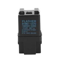 Suuonee Flasher Relay, clignotant clignotant 81980-12070 Fit pour  Remplacement Accessoire Auto