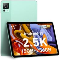 Tablette Tactile - DOOGEE T30 Pro - 11 pouces Écran - 2,5K - 4G WIFI - 15 Go RAM 256 Go ROM - Android - 8 Core - Ordinateur - Vert
