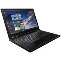 Lenovo ThinkPad P51 20HH Core i7 7700HQ - 2.8 GHz Win 10 Pro 64 bits 16 Go RAM 512 Go SSD TCG Opal Encryption 2, NVMe 15.6" IPS…