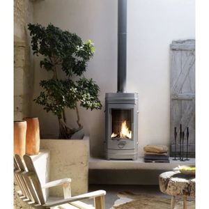 Poele a bois insert - Cdiscount