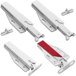 Loquet De Porte En Acier Inoxydable Pour Caravane, Bateau, Camping-car - Finition Bronze Vert, Rouge, Or, Argent - Fixations Incluses