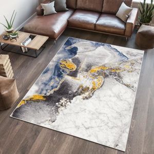 D/écoupable individuellement Tapis de coffre pour un maintien ferme dans la voiture Noir Extra large 180 x 120 cm MOKONO Tapis antid/érapant
