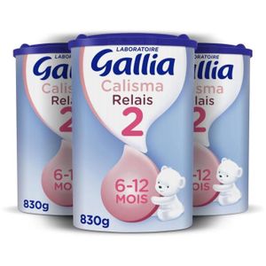 Gallia Calisma 1 coffret naissance mini bouteilles avec tétines 800g