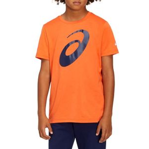 asics t shirt junior argent