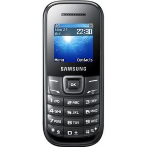 Vente Achat Téléphone Portable Samsung E1200 / NOIR au meilleur