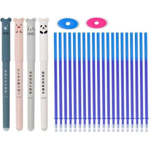 Recharge pour stylo bille gel effaçable bleue - x3 - Super U, Hyper U, U  Express 