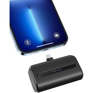 BATTERIE EXTERNE Chargeur Portable, Petite Power Bank De 6600Mah, Batterie À Charge Rapide Ultra-Compacte Pour Iphone 14-13-12-11-Xr-Xs-X-Se-8[c3695]