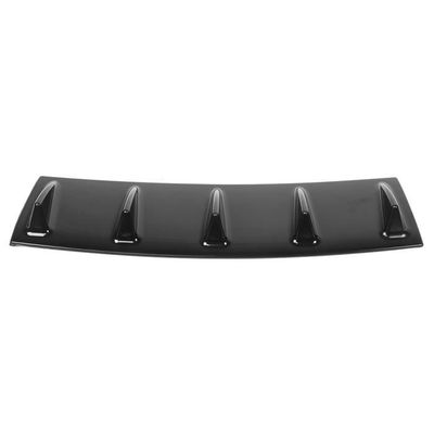 Diffuseur Universel Pour Pare-chocs Arrière Voiture - Protection Anti-rayures En Fibre De Carbone Noir