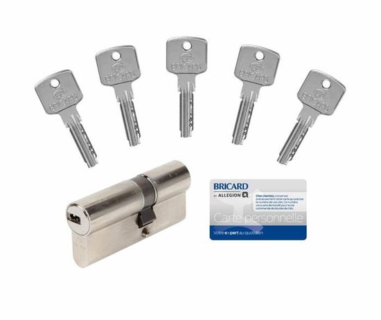 Eclairage De Tableau EDP EDM Serrure Gauche 80 Mm 3 Clés Incluses