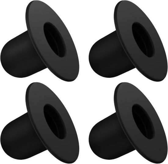 Create Idea Lot 4 Bouchons De Drainage Pour Kayak – EVA Haute Résistance, 2 Tailles (3,3x2,6 Cm / 4,5x3,1 Cm) – Étanche, Léger, Avec Corde – Sit-on-top, Bateau Pêche