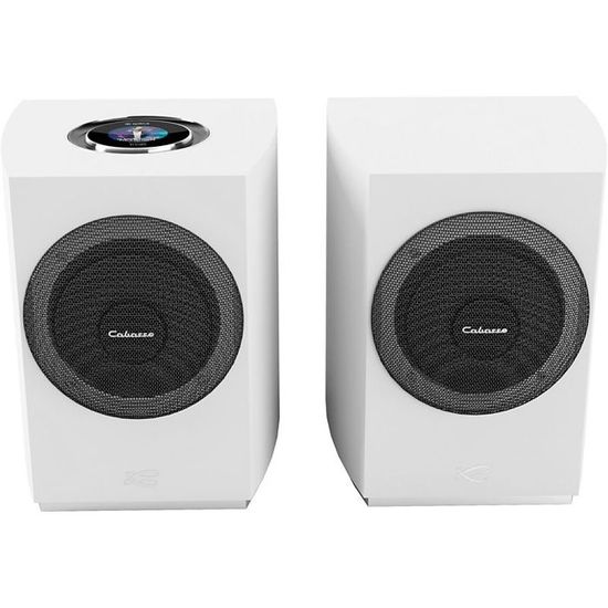 Active Star Rialto Enceinte Bibliothèque Active - CABASSE - Rialto - 300 Watts - Blanc ...