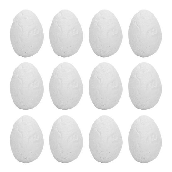 Oeufs de Pâques, RosyFate 12 Pièces Oeufs De Pâques à Remplir
