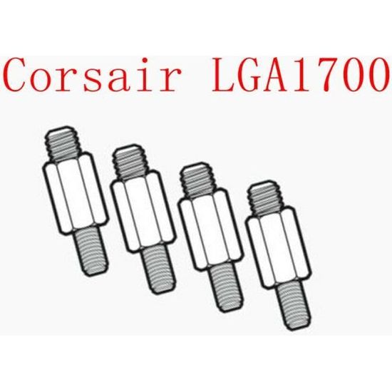 Corsair LGA1700 Retrofit UPGRADE KIT Liquid CPU Cooler pour H60 H100x