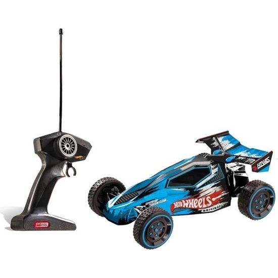HOT WHEELS Buggy Gator Radiocommande 1 10 Batterie Enfant Garcon A partir de 3 ans Cdiscount Jeux Jouets