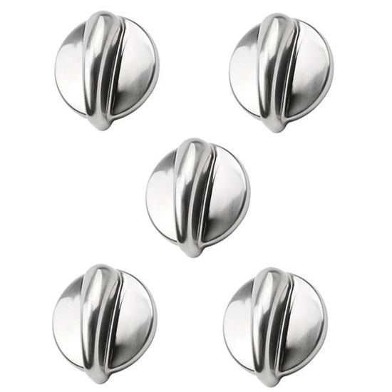 Lot De 5 Boutons De Contrôle à Longue Tige Pour Cuisinière à Gaz - Rechange Pour Four à Gaz (compatible Avec Modèles Comme FFGC3626SS)