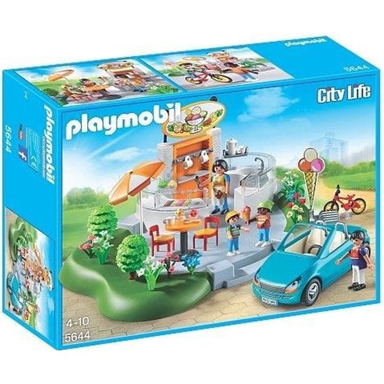Playmobil Le Salon De The Et Glacier 5644 Cdiscount Jeux Jouets