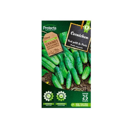 Cornichon vert petit de Paris Cdiscount Jardin