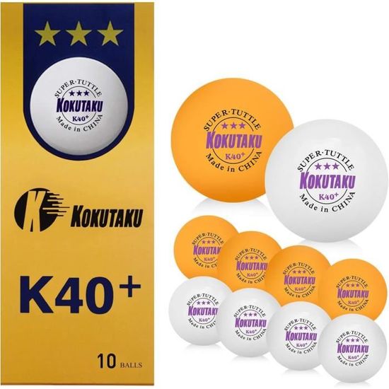Balles De Ping-pong Extra Larges 55 Mm - Lot De 12 (6 Blanches, 6 Jaunes) - ABS De Qualité, Rebond Uniforme - Pour Entraînement Ou Jeu