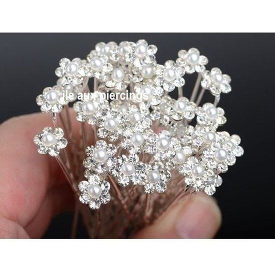 20pcs Épingle à Cheveux De Marriage Pince à Cheveux De Strass en Forme de U Accessoire Bijoux pour Cheveux Mariage Broche Cheveux Mariage Bijoux Cheveux Mariage Pour Marriage Soirée
