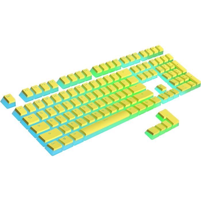 EPOMAKER AKKO - Lot De 158 Touches En PBT à Double Tir, Profil Cherry Retro Avec Boite De Rangement Personnalisee Pour Clavier Mecanique Touches Carbon Cherry Keycaps