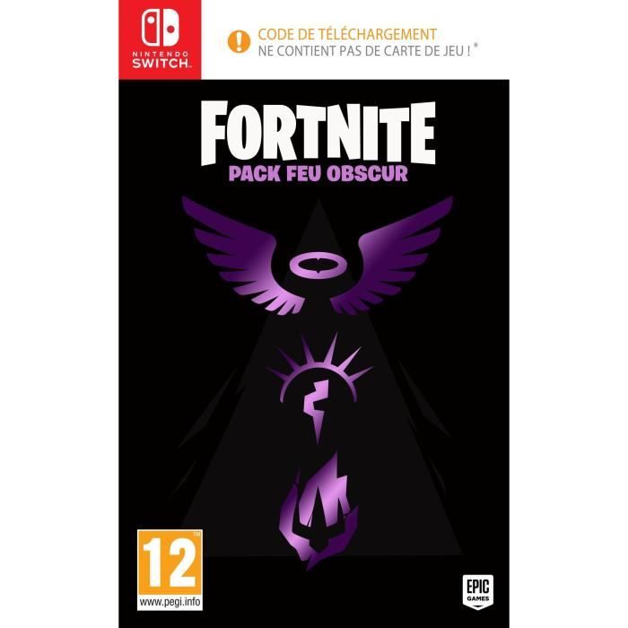 Fortnite Pack Feu Obscur Jeu Switch Achat Vente Sortie Jeu