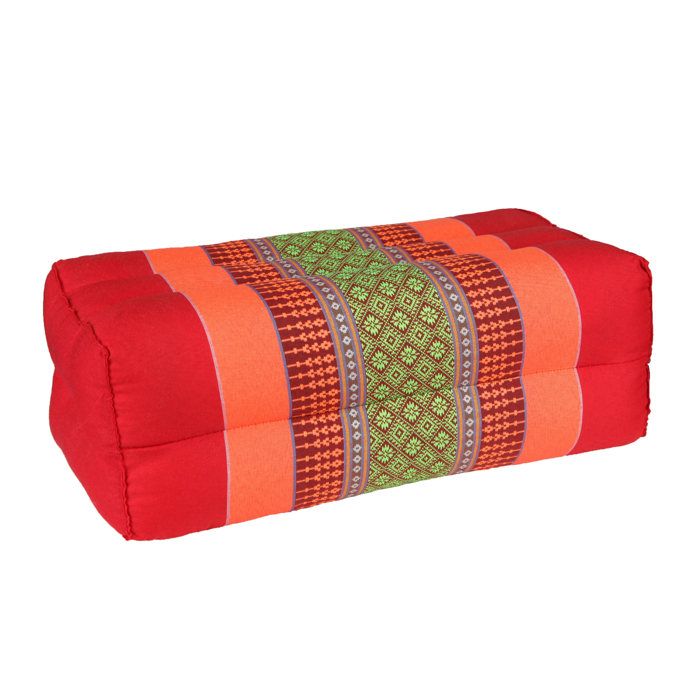 STANDARD - Coussin de Yoga et Méditation Standard Zafu - Rouge Safran - Edition Limitée - X1