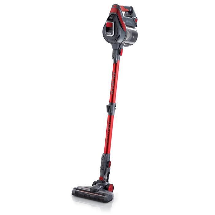 Ariete 2763 Balai électrique sans Fil et aspirateur Portable, Technologie cyclonique sans Sac, Batterie au Lithium Rechargeable, 22.