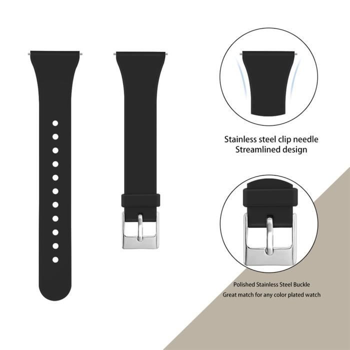 bracelet de montre vendu seul Bande de poignet respirante en silicone de remplacement pour le bracelet Fitbit Versa 2