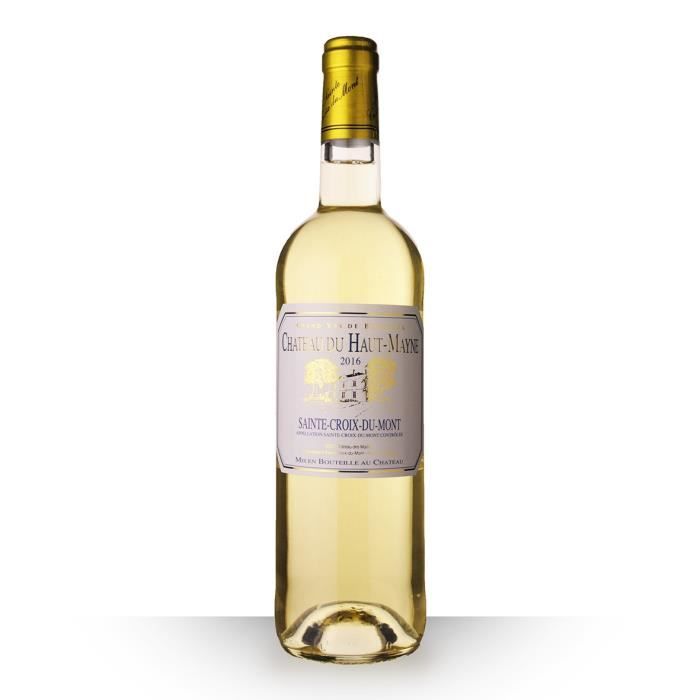 Château du Haut-Mayne 2016 Blanc 75cl AOC Sainte-Croix-du-Mont - Vin Blanc