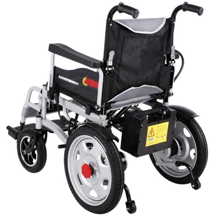 Fauteuils avec levage assisté GJHW Fauteuil Roulant Électrique, Pliable Entièrement Intelligent Powerchair,Largeur de L' 746232